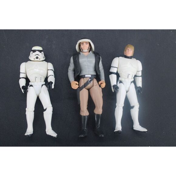 1996 Kenner Star Wars Action Figures Lot 3 LUKE SKYWALKER Stormtrooper - Picture 1 of 7